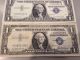 2 1957 Silver Certificate One Dollar Bill ' S Washington Note ' S Small Size Notes photo 3