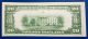 1928 $20 Federal Reserve Note.  Green Seal Fr - 2050d Au Small Size Notes photo 1