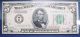 1928a $5 Federal Reserve Note F1951g Pmg63 Small Size Notes photo 1
