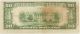 1934a Hawaii $20 Federal Reserve Note Twenty Dollar Bill Small Size Notes photo 1