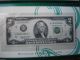 1976 $2 Two Dollar Bills Millennium Note Series 1995 Star St.  Louis Error Rare Small Size Notes photo 6