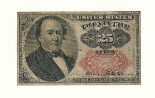 U.  S.  Fractional Note 25 Cents 1874 