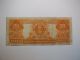1922 $20 Gold Certificate Large Size Notes photo 1