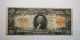 1922 $20 Gold Certificate Large Size Notes photo 2