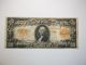 1922 $20 Gold Certificate Large Size Notes photo 4