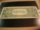 1957 $1 Silver Certificate Blue Seal Note Block U / A Priest/ Anderson Small Size Notes photo 3
