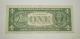 Vintage U.  S.  1969 D One 1 Dollar United States Note,  Cut Mistake Small Size Notes photo 1