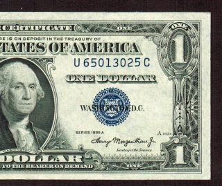 $1 1935 A Silver Certificate Almost Uncirculated More Currency 4 photo