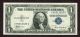 $1 1935 A Silver Certificate Almost Uncirculated More Currency 4 Small Size Notes photo 1