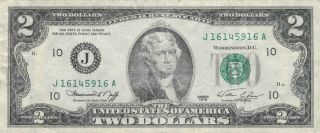1976 200th Anniversary Bicentennial Federal Reserve Note S/n J 16145916 A photo