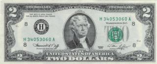 1976 200th Anniversary Bicentennial Federal Reserve Note S/n H 34053060 A photo