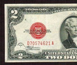 $2 1928 F Red Seal Bank Note More Currency 4 Ora photo