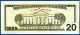 Usa 20 Dollars 2009 Unc Atlanta F6 Suffix E Us United States America Ppal Small Size Notes photo 2
