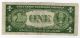1935 E Silver Certificate One Dollar Bill Serial No D06093272h Small Size Notes photo 1