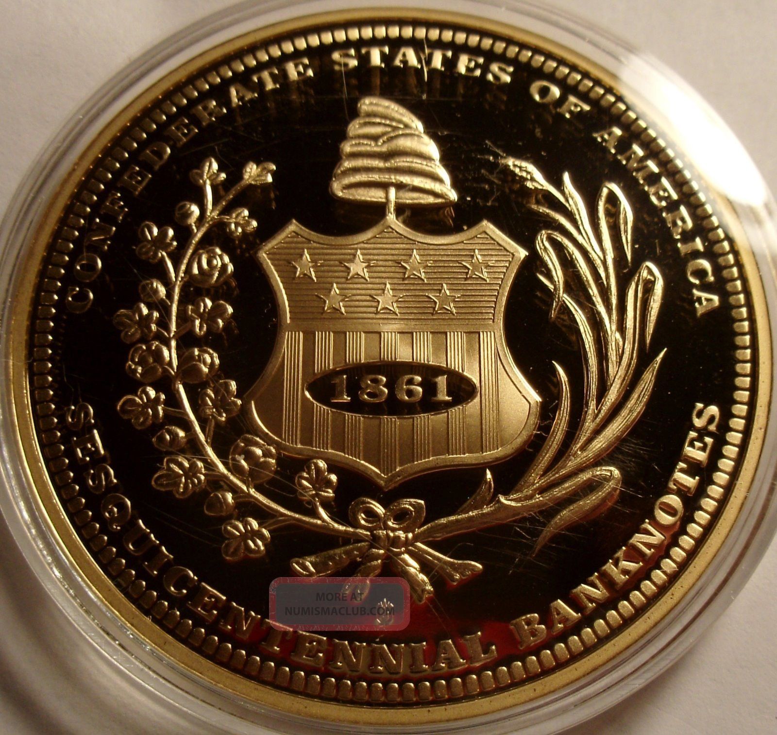confederate gold dollar