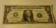 Two (2) Repeating Serial Number $1.  00 Bill ' S.  In Good Circulated. Small Size Notes photo 2