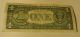 Two (2) Repeating Serial Number $1.  00 Bill ' S.  In Good Circulated. Small Size Notes photo 4