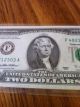 1995 $2 Dollar Bill Crisp In Holder Small Size Notes photo 2