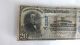 Rare 1902 Date Back $20 National Bank Note Blue Seal Repaired Paper Money: US photo 2