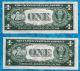 Perfect Uncirculated - Consecutive Even Serial Numbers - 2 Silver Certificates Small Size Notes photo 1