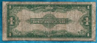 Circa 1923 Horseblanket Large Note Silver Certificate 91 Years Old Blue Seal photo