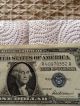 Three One Dollar Silver Certificates.  1957 Small Size Notes photo 1