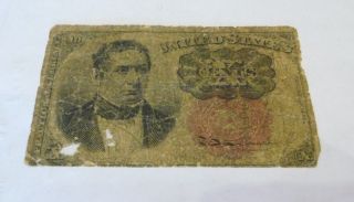 1874 10 Cent Fractional Currency 5th Issue 1 photo