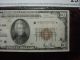 1929 $20 Frbn,  York Star Cga Very Fine 25 Very Scarce 24,  000 Printed Paper Money: US photo 2