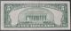 $5 Silver Certificate Blue Seal Series Of 1934 - D Fr 1536 Fine Small Size Notes photo 1