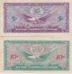 Mpc $1,  5 &10 Cents Vietnam 641 Series Paper Money: US photo 5