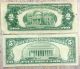 Star 1963 $5 & 1953 A $2 United State Note Circulated 
