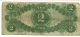 1917 U.  S.  $2 Two Dollar Red Seal Note Bill G - Vg - You Grade Large Size Notes photo 1