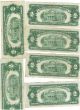 6 Two Dollars Bill 1953 Small Size Notes photo 1