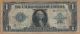 1923 $1 Large Size Silver Certificate Star Note Fr237 - Pmg Fine 12 Large Size Notes photo 1