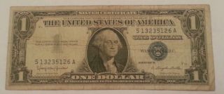 1957b One Dollar Bill photo