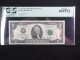 2$ 2003 Low 2 Digit Star S/n 000000 51 10,  000 Printed Pcgs66 Ppq Small Size Notes photo 2