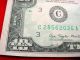 1977 $10 Federal Reserve Note Offset Error Back To Front - - Wet Transfer 109 Paper Money: US photo 1