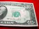 1977 $10 Federal Reserve Note Offset Error Back To Front - - Wet Transfer 109 Paper Money: US photo 7