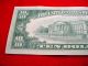 1977 $10 Federal Reserve Note Offset Error Back To Front - - Wet Transfer 109 Paper Money: US photo 8