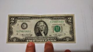 $2 Two Dollar Bills 1976 Series photo