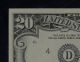 1985 $20 District D 4 Cleveland,  Oh Old Style Twenty Dollar Bill Us Currency Large Size Notes photo 1