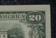 1985 $20 District D 4 Cleveland,  Oh Old Style Twenty Dollar Bill Us Currency Large Size Notes photo 7