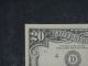 1985 $20 District D4 Cleveland Oh Old Style Twenty Dollar Bill S D14160195e Large Size Notes photo 2