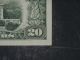 1985 $20 District D4 Cleveland Oh Old Style Twenty Dollar Bill S D14160195e Large Size Notes photo 5