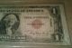 1935a Us Hawaii One Doller Brown Seal Wwii Emergance Silver Certificate Small Size Notes photo 2