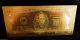 24kt.  Gold $2 Bank Note Quality Gold Foil Individually Die Struck Small Size Notes photo 7