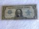 1923 One Dollars Large Silver Certificate Blue Seal Note Large Size Notes photo 3