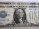 1928 A Series - U.  S $1 Silver Certificate (funny Back) Small Size Notes photo 2