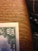 1981 A $10 Ink Spill/stain/smear Frn Small Size Notes photo 3