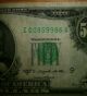 $50 Us Series 1950 D Federal Reserve Note Minneapolis,  Mn Fancy Low Number Small Size Notes photo 2
